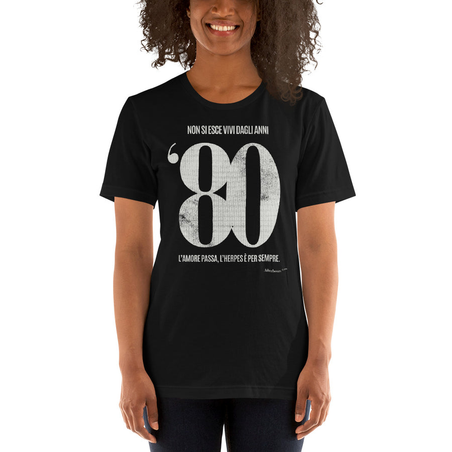 Anni '80 - Unisex T-Shirt - Paint It Black T-Shirts online shop