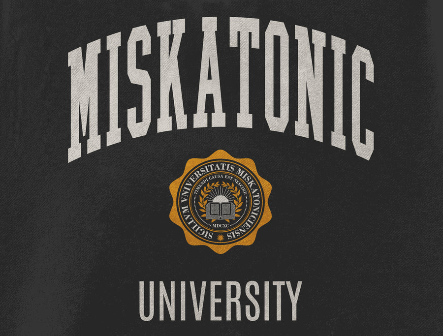 Miskatonic University - Felpa con cappuccio unisex