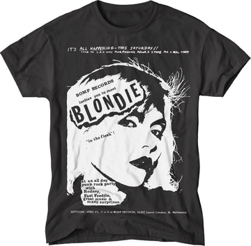 paint-it-black-design - Blondie/Bomp T-Shirt - T-Shirt