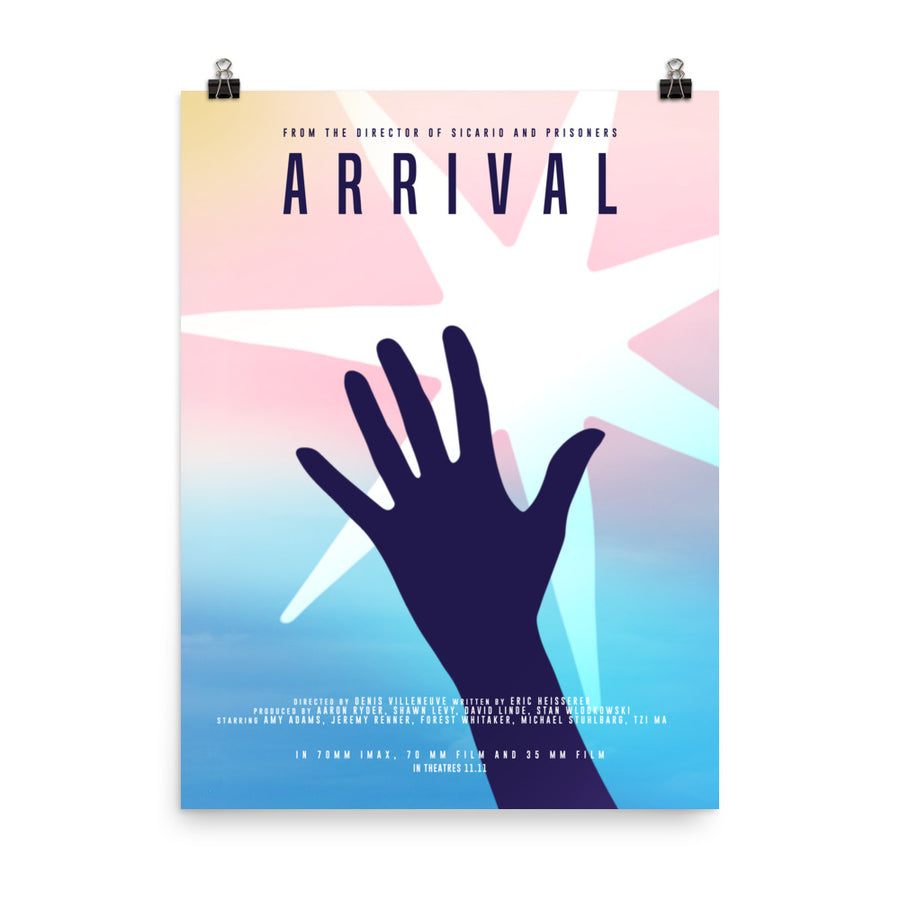 Arrival Poster | Paint It Black poster shop