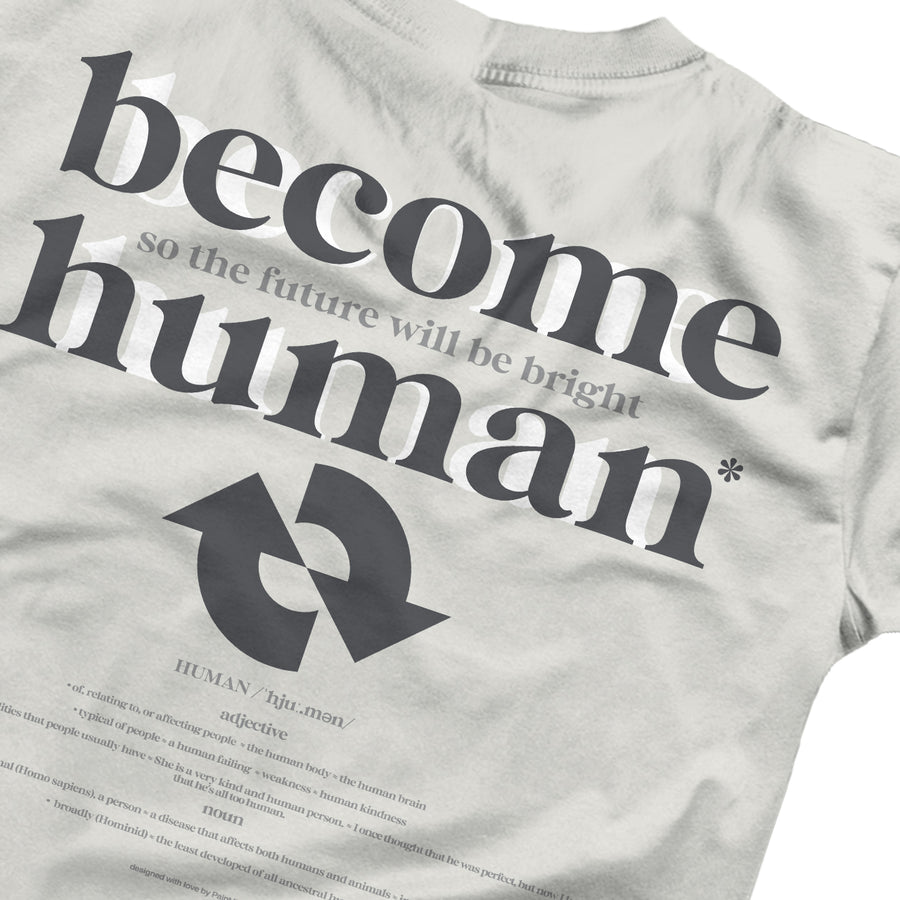 Become Human - Unisex T-Shirt - Paint It Black online shop