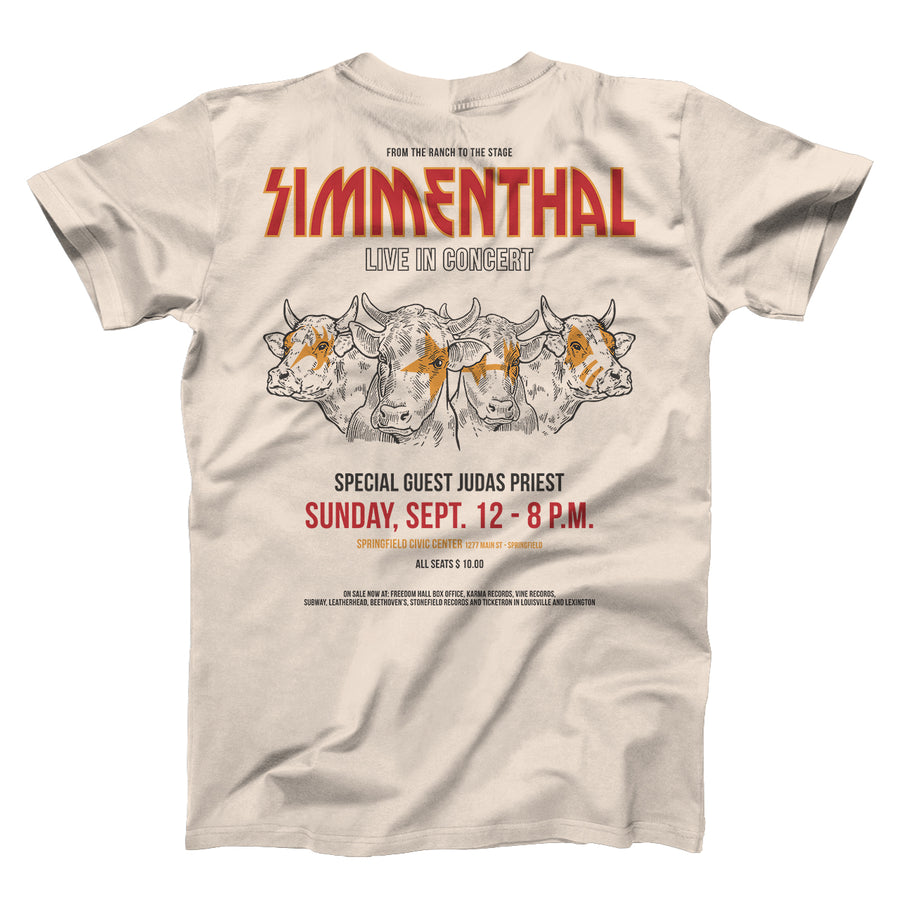 Simmenthal Kiss unisex t-shirt | Paint It Black online shop