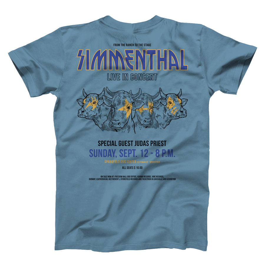Simmenthal Kiss unisex t-shirt | Paint It Black online shop