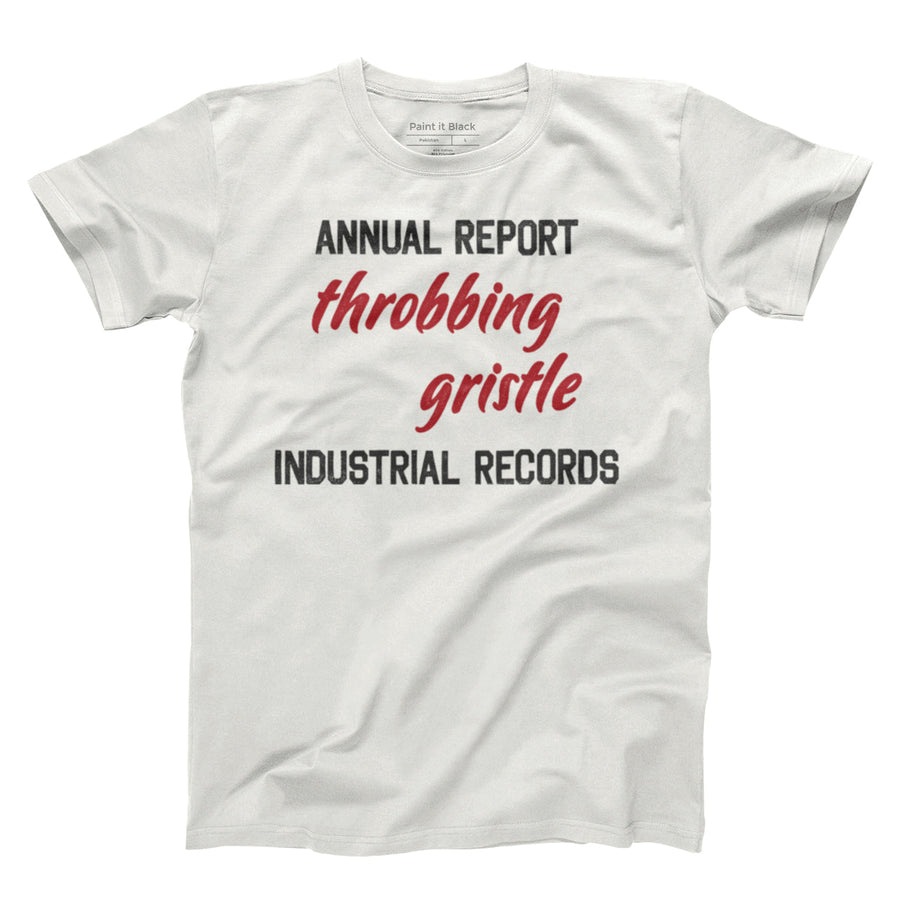 Industrial Records - Unisex T-shirt - Paint It Black online shop