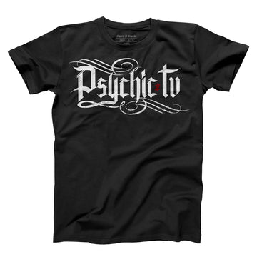 PTV Gothic Logo - Unisex T-shirt - Paint It Black online shop
