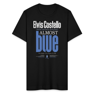 Costello tour Almost Blue 1981 - Unisex T-Shirt - nero