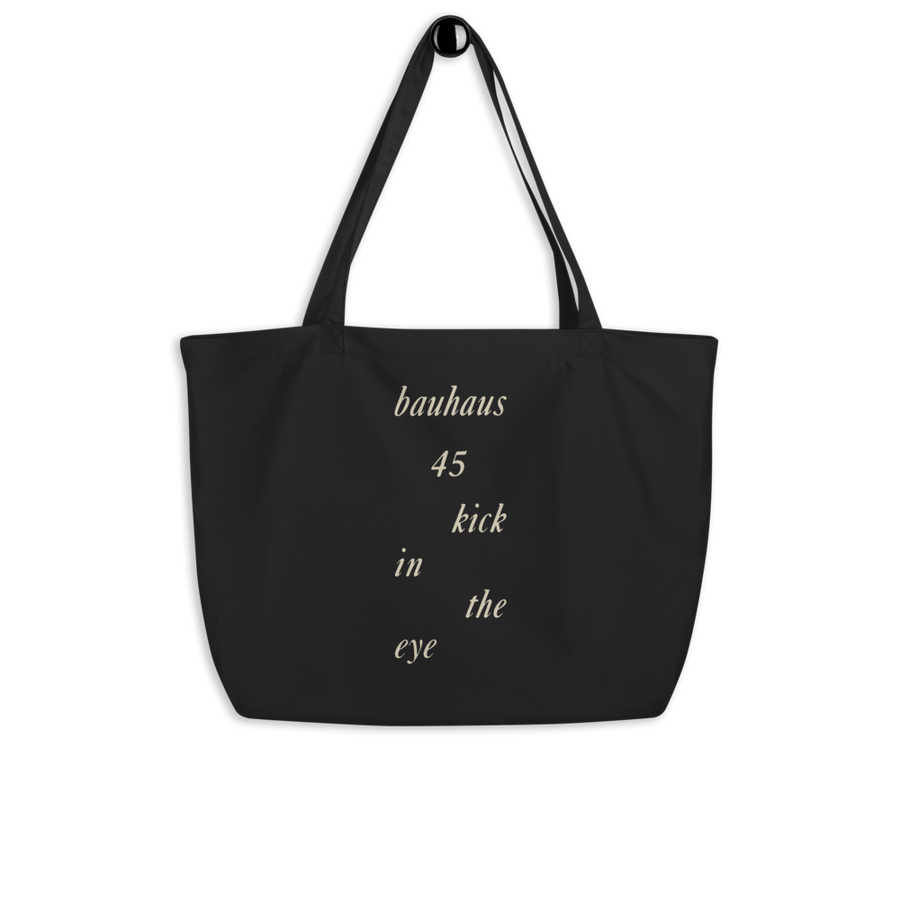 Bauhaus Tote Bag - Paint It Black accessories shop online