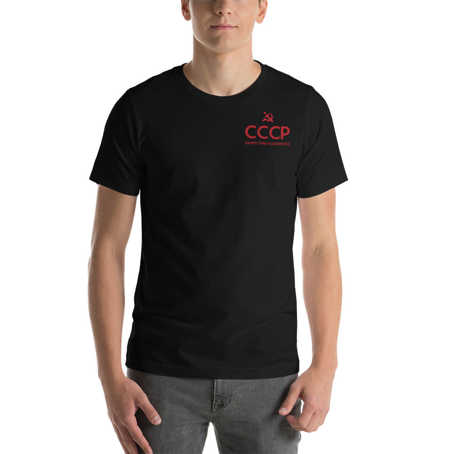 Cccp-Live-Cosenza-1983-Maglietta-Unisex-T-Shirt | Paint It Black T-Shirt Shop