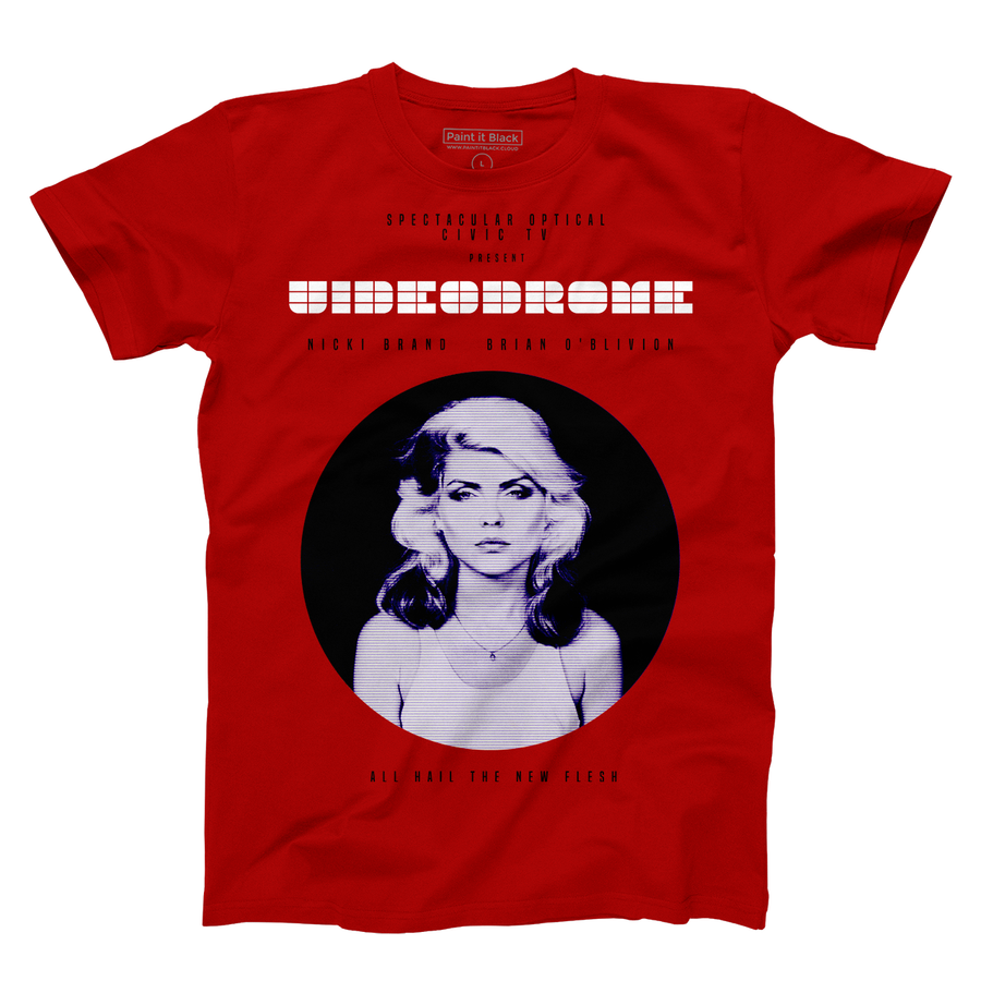 Debbie Harry Videodrome unisex tshirt