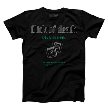 Floppy Zip DIsk Men's T-shirt - Paint It Black online Shop