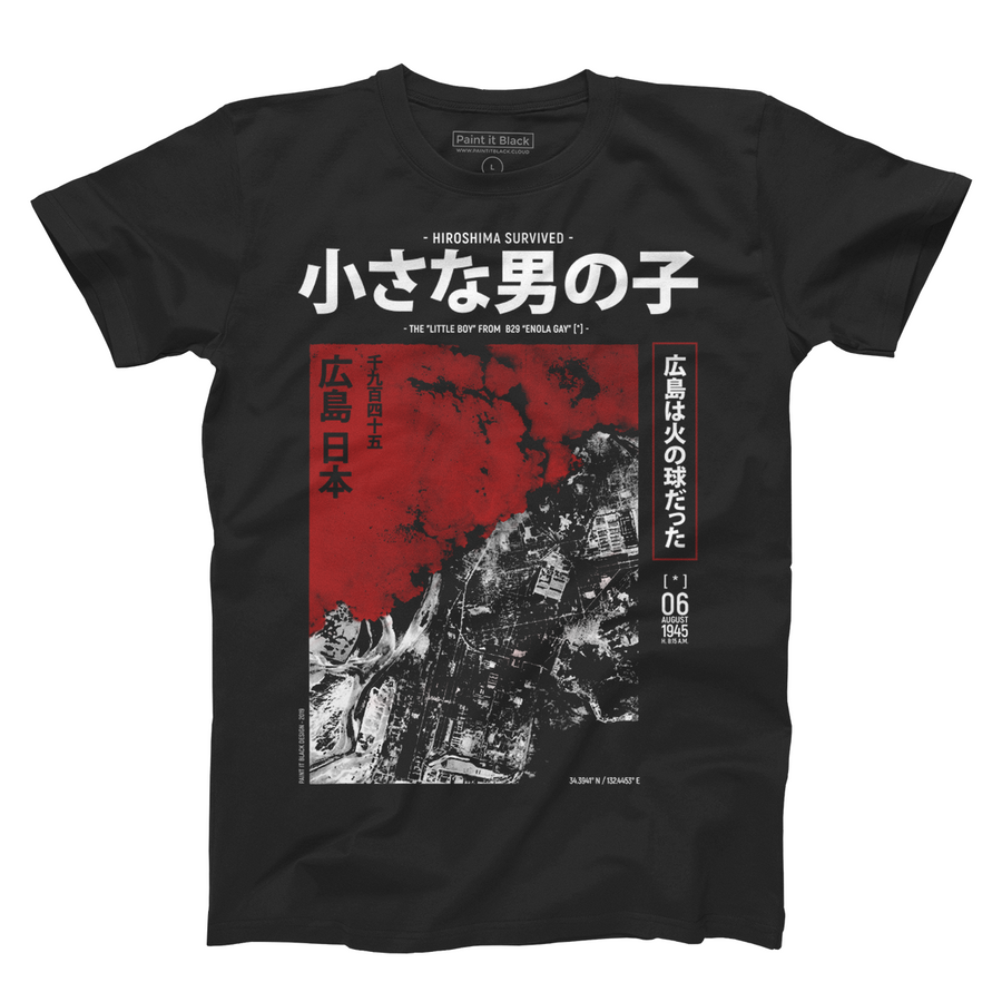 Hiroshima bombing unisex t-shirt
