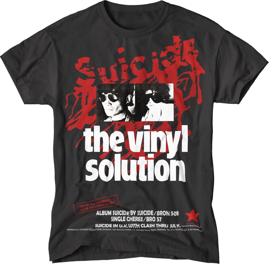 paint-it-black-design - Suicide/Vinyl T-Shirt - T-Shirt