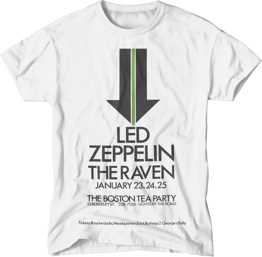 paint-it-black-design - L.Zeppelin/Boston T-Shirt - T-Shirt