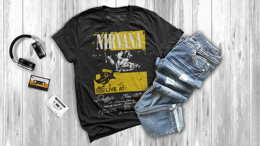 Nirvana Bleach t-shirt unisex | Paint It Black online shop