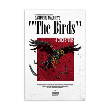 The Birds Postcard | Paint It Black Postcards Shop