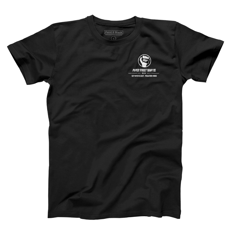 Paper Street Soap Men's T-shirt - Paint It Black online Shop