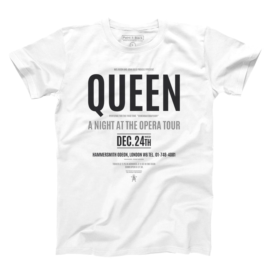 Queen maglietta uomo unisex t-shirt | Paint It Black online Shop