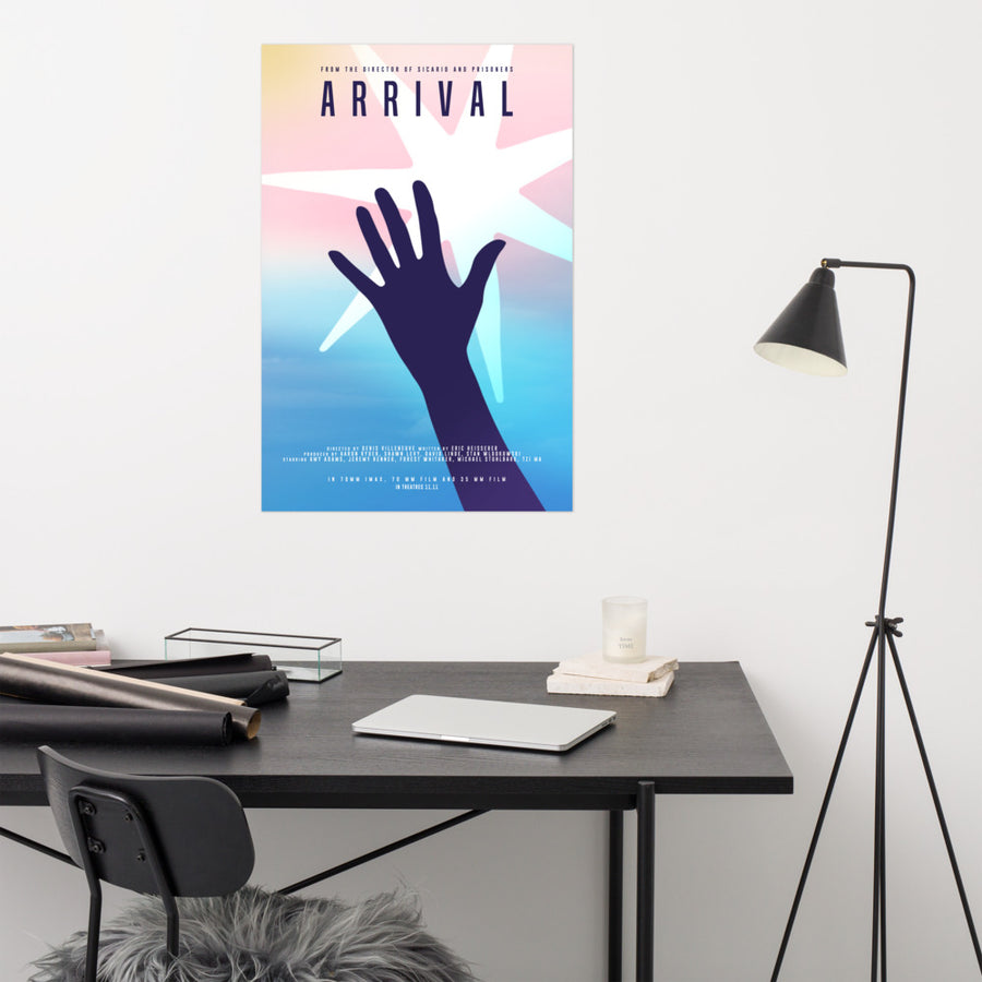 Arrival Poster | Paint It Black poster shop