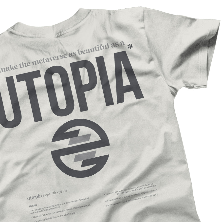 Utopia - Unisex T-Shirt - Paint It Black online shop