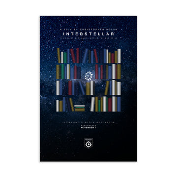 Interstellar Postcard | Paint It Black online postcards shop