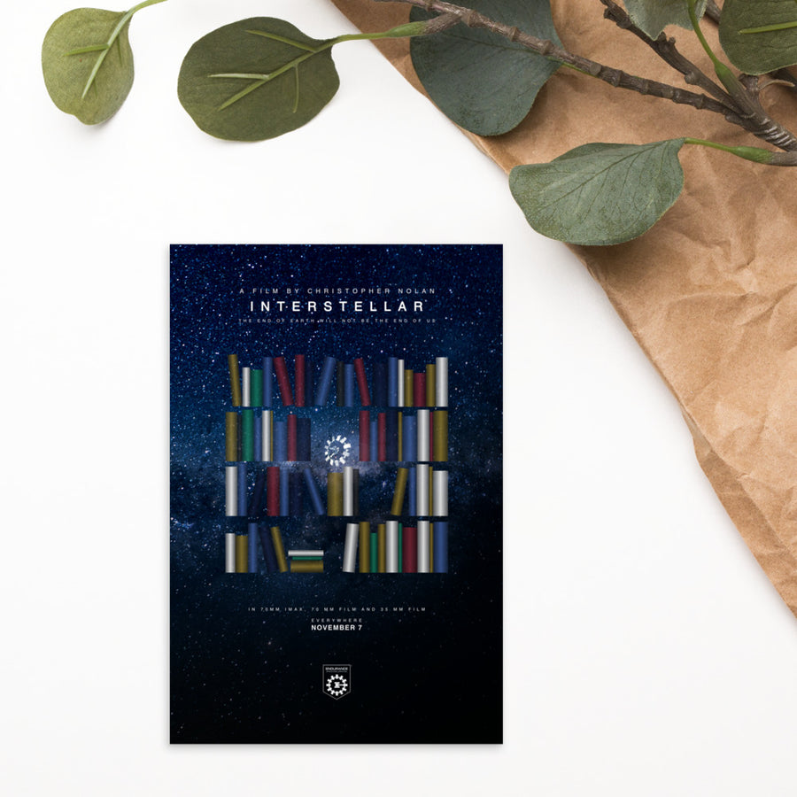 Interstellar Postcard | Paint It Black online postcards shop