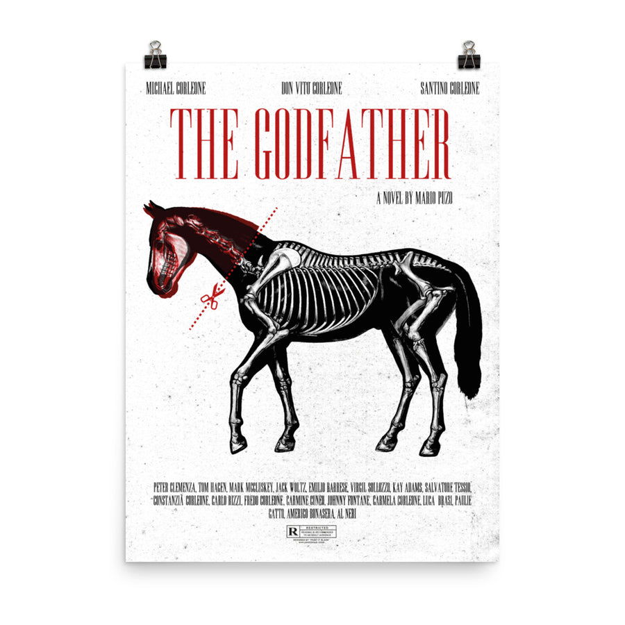 The Godfather inspired poster Paint It Black