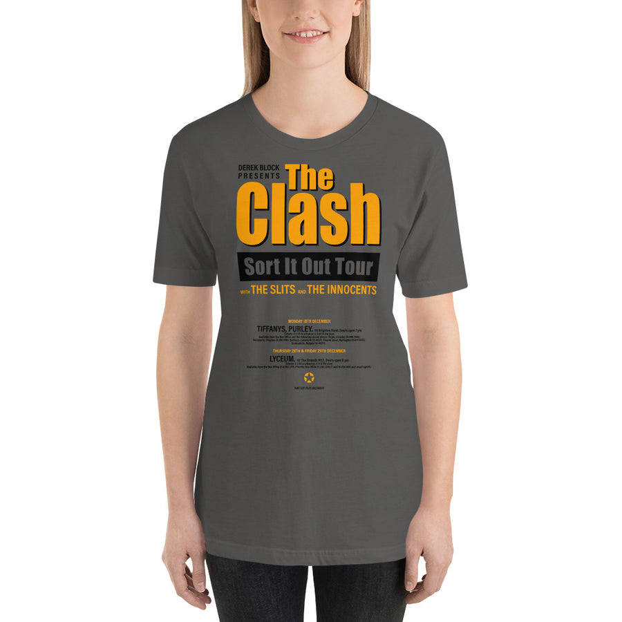 The Clash tour 1978 UK | Unisex T-Shirt | Paint It Black online shop