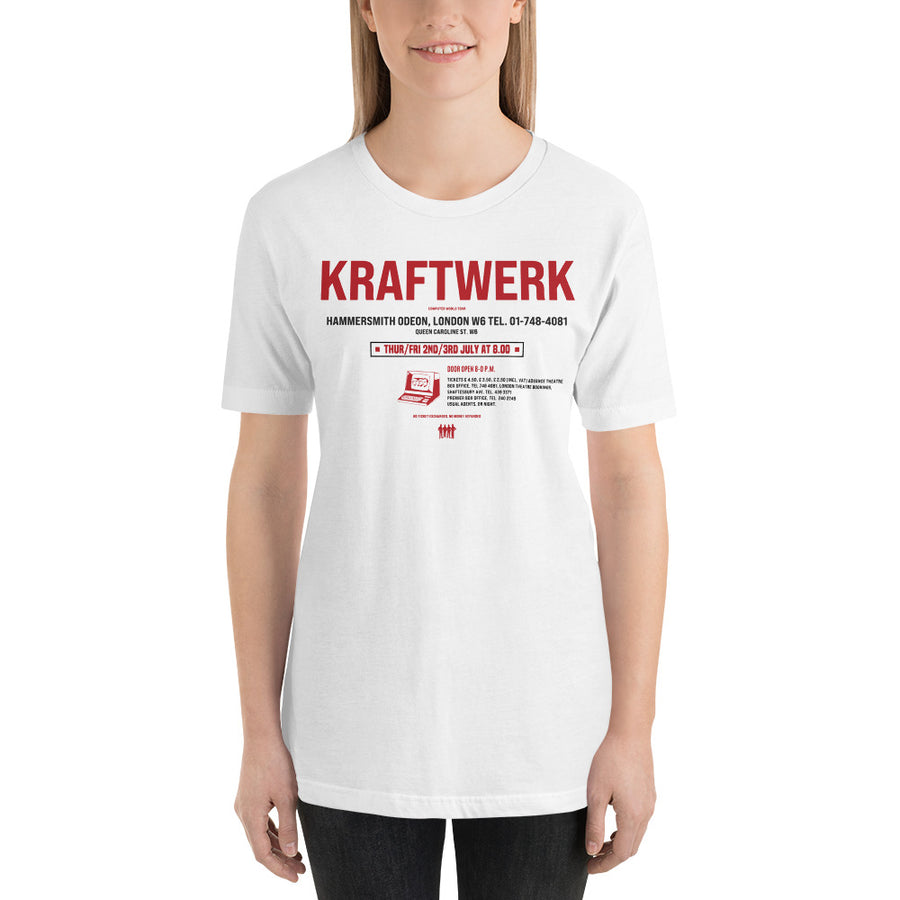 Kraftwerk tour 1981 - Unisex T-Shirt